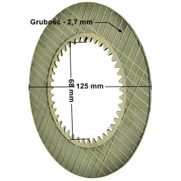 Sintered disc yds30 013