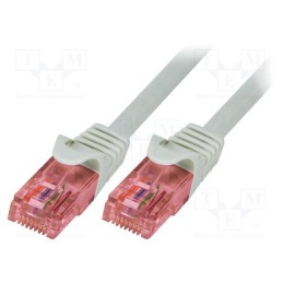 1 pcs x LOGILINK - CQ2071U - Patch cord, U/UTP, 6, stranded, Cu, LSZH, white, 5m, 26AWG