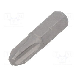 2 pcs x BETA - 861PH/3 - Screwdriver bit, Phillips, PH3, Overall len: 25mm