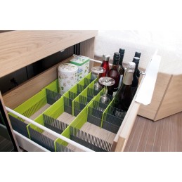 Purvario system drawer dividers 8 pcs