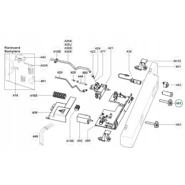 Dometic refrigerator thermostat knob, gray rm8500 rms