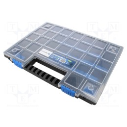 1 pcs x Hu00d6GERT TECHNIK - HT7G026 - Container: collective, with partitions, 399x303x50mm