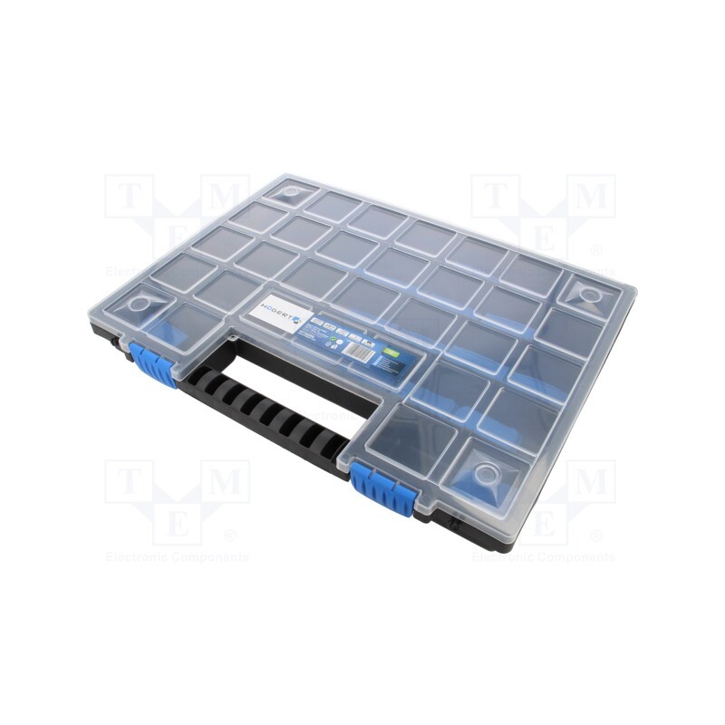 1 pcs x Hu00d6GERT TECHNIK - HT7G026 - Container: collective, with partitions, 399x303x50mm