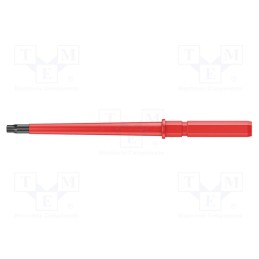 1 pcs x WERA - 5003435001 - Interchangeable blade, Torx®, insulated, TX27, Kraftform Kompakt