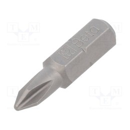 2 pcs x BETA - 861PH/1 - Screwdriver bit, Phillips, PH1, Overall len: 25mm