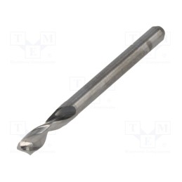 1 pcs x KEMMER PRAEZISION - SM 30 M 3350 125 - Drill bit, Ø: 3.35mm, L: 38.2mm, PCB, 1/8' (3,175mm)