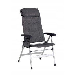 Isabella Thor dark gray chair, foldable, max 120kg