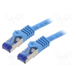 1 pcs x LOGILINK - C6A076S - Patch cord, S/FTP, 6a, stranded, Cu, LSZH, blue, 5m, 26AWG, -20÷75°C