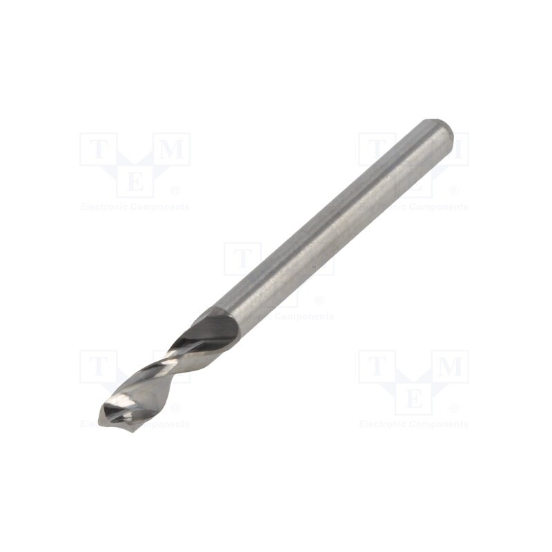 1 pcs x KEMMER PRAEZISION - SM 30 M 3300 125 - Drill bit, Ø: 3.3mm, L: 38.2mm, PCB, 1/8' (3,175mm)