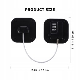 Refrigerator lock mini fridge for toddler food