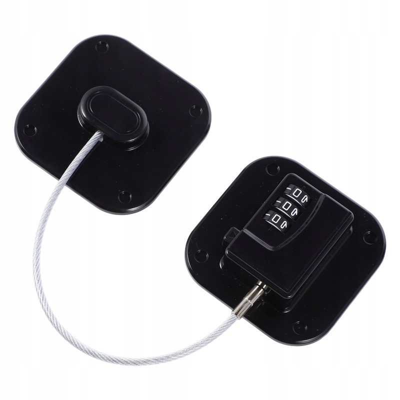 Digital refrigerator door lock with child lock