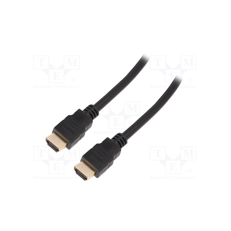 1 pcs x LOGILINK - CH0080 - Cable, HDMI 2.1, HDMI plug,both sides, 5m, black