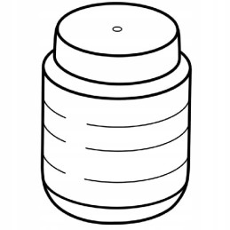 Valve cap for gas installation 8 mm truma