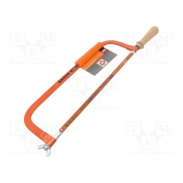 1 pcs x BAHCO - 304 - Hacksaw, for fretsaw blades, Kit: blade
