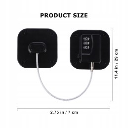 Refrigerator file cabinet lock, refrigerator locks for children