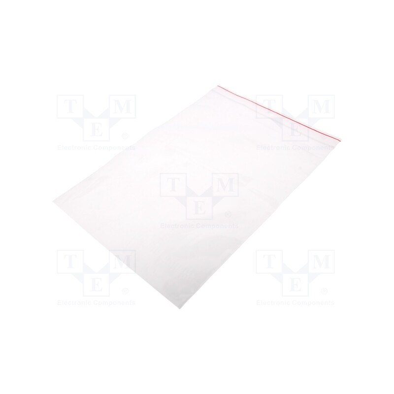 1 pcg x PLAST - 84129 - Self-seal bag, L: 300mm, Width: 215mm, Thick: 45um, polyetylene