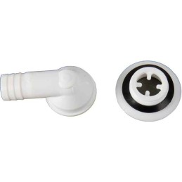 Siphon, angular drain, sink, washbasin, camper, trailer, 19 mm