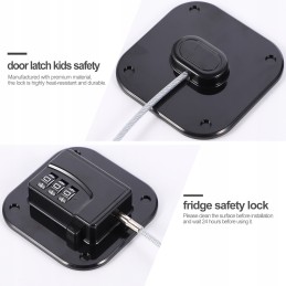 Door Latch Child Safety Childproof Lock Stand