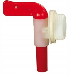 Drain valve for comet water tank