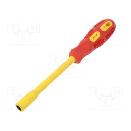 1 pcs x BM GROUP - BM1152 - Screwdriver, insulated, 6-angles socket, HEX 8mm