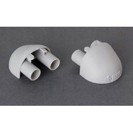 Ends for the rear carrier of a carry bike