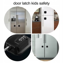Mini freezer drawer locks with child lock and camera stand