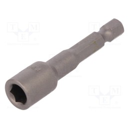 1 pcs x WIHA - 4511 - Screwdriver bit, 6-angles socket, Socket: HEX 7mm