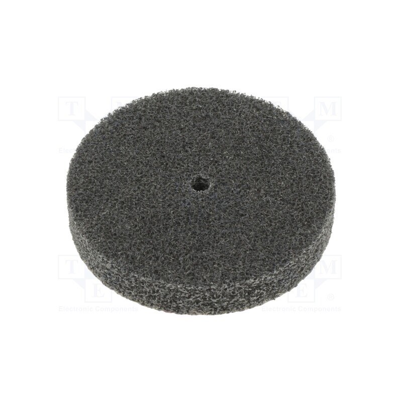 1 pcs x HURAGAN - XL-UW 2S FIN 76X 12X 6MM - Wheel, fleece, Dim: Ø76x12mm, Mount.hole diam: 6mm