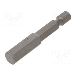 1 pcs x WIHA - 4198 - Screwdriver bit, hex key, HEX 8mm, Overall len: 50mm