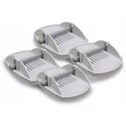 Kampa Lunar Pads trailer leg stands, 4 pcs