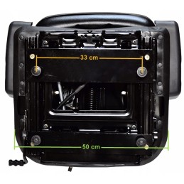 Seat seat with seat belts for forklift doosan
