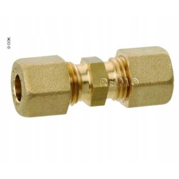 Straight gas connector for camper trailer 8mm gok