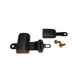 Universal retractable forklift lap belt