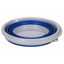 Bowl bucket, foldable tourist bucket, 10 l