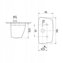 Jokon license plate illumination lamp