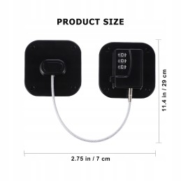 Children's mini fridge security locks pantry lock