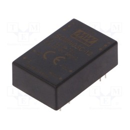 1 pcs x MEAN WELL - SCWN03C-12 - Converter: DC/DC, 3W, Uin: 36÷72V, Uout: 12VDC, Iout: 250mA, DIP24
