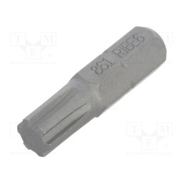 2 pcs x BETA - 861RI/6 - Screwdriver bit, RIBE®, RIBE® M6, Overall len: 25mm