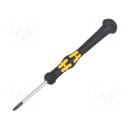 1 pcs x WERA - 5030119001 - Screwdriver, Phillips, precision, PH0, ESD, Blade length: 40mm