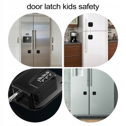 Mini refrigerator safety locks for small children