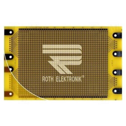 1 pcs x ROTH ELEKTRONIK GMBH - RE224-LF - Board: universal, eurocard,single sided,prototyping, W: 100mm