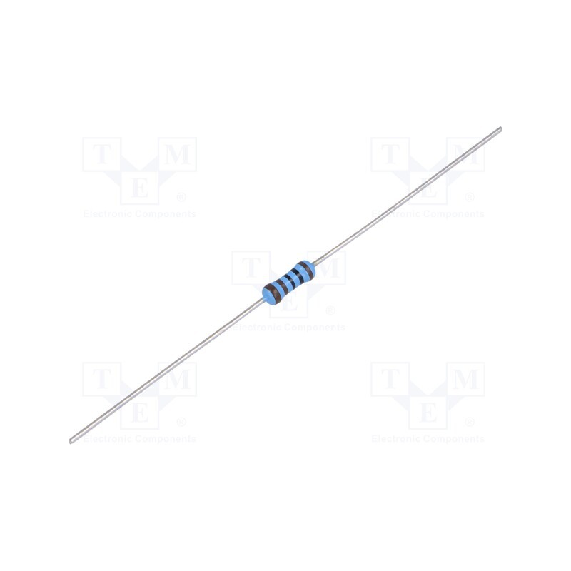 10 pcs x VISHAY - MRS25000C1001FCT00 - Resistor: thin film, THT, 1kΩ, 600mW, ±1%, Ø2.5x6.5mm, 50ppm/°C