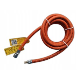 Gok gas hose 1 4 lh quick connector 2 m