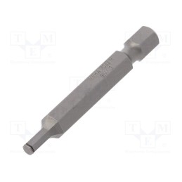 1 pcs x WIHA - 23145 - Screwdriver bit, hex key, HEX 3mm, Overall len: 50mm, MagicRing®