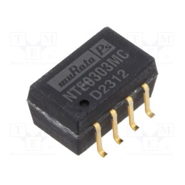 1 pcs x Murata Power Solutions - NTE0303MC - Converter: DC/DC, 1W, Uin: 2.97÷3.63V, Uout: 3.3VDC, Iout: 303mA, SMD