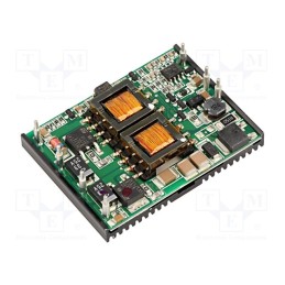 1 pcs x MEAN WELL - NSD15-48D12 - Converter: DC/DC, 14.88W, Uin: 18÷72V, Uout: 12VDC, Uout2: -12VDC