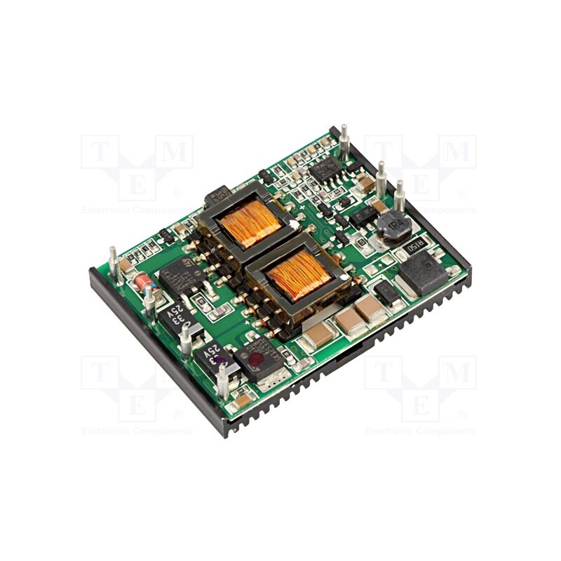 1 pcs x MEAN WELL - NSD15-48D12 - Converter: DC/DC, 14.88W, Uin: 18÷72V, Uout: 12VDC, Uout2: -12VDC