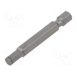 1 pcs x WIHA - 23149 - Screwdriver bit, hex key, HEX 5mm, Overall len: 50mm, MagicRing®