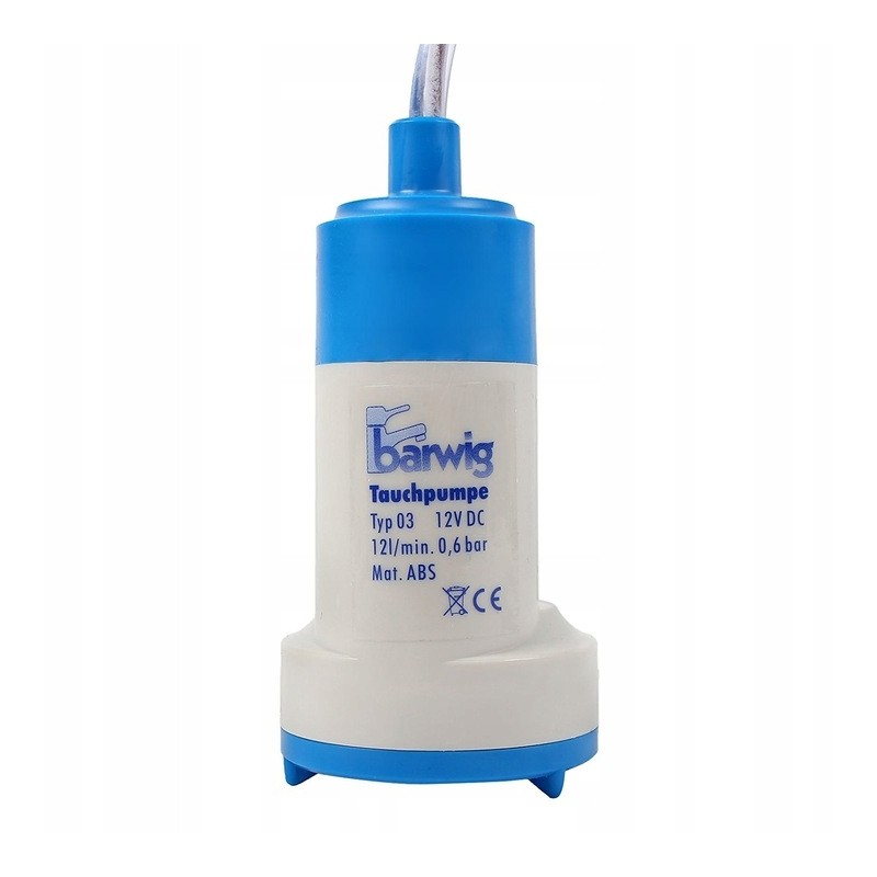 Barwig 12v 12l submersible water pump for a camper