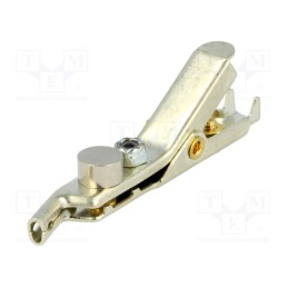 1 pcs x CLIFF - FCR7911Y - Crocodile clip, Grip capac: max.27mm, Overall len: 69mm